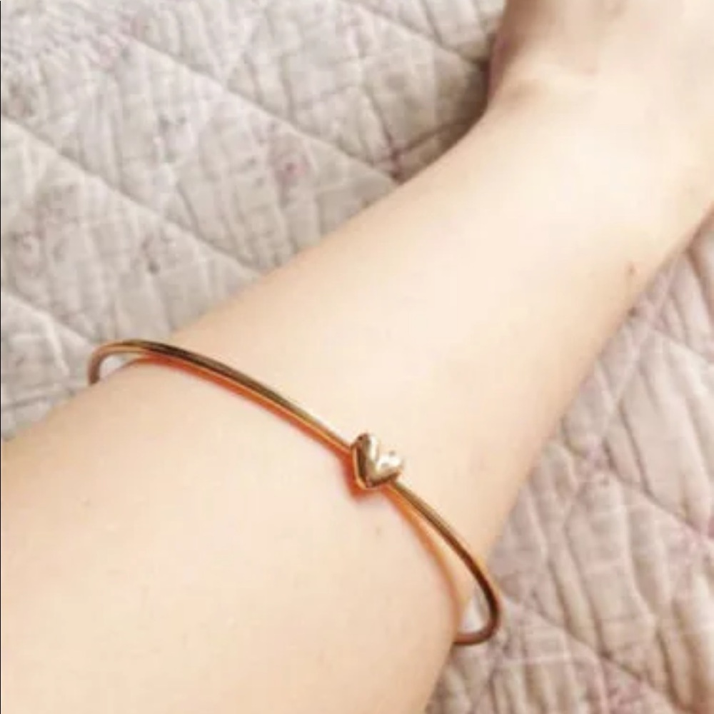 💛 Gold Dipped Heart Bangle 💛